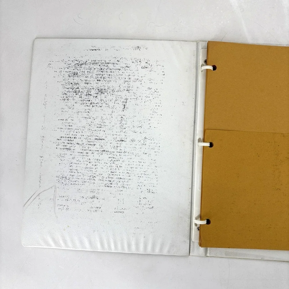 Vintage Mead 3 Ring Binder Organizer Pre Trapper Keeper Unicorns Forest Woodland
